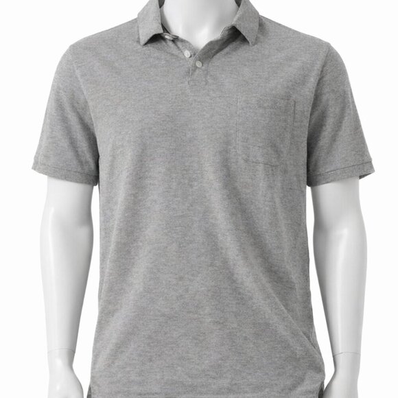 Banana Republic Other - Banana Republic Men's Luxe Touch Polo Medium Charcoal Gray Spring 2019